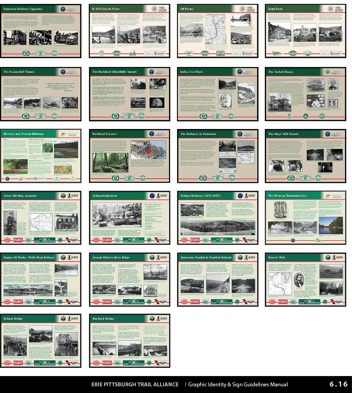 Heritage samples from Oil Regional Trail Alliance